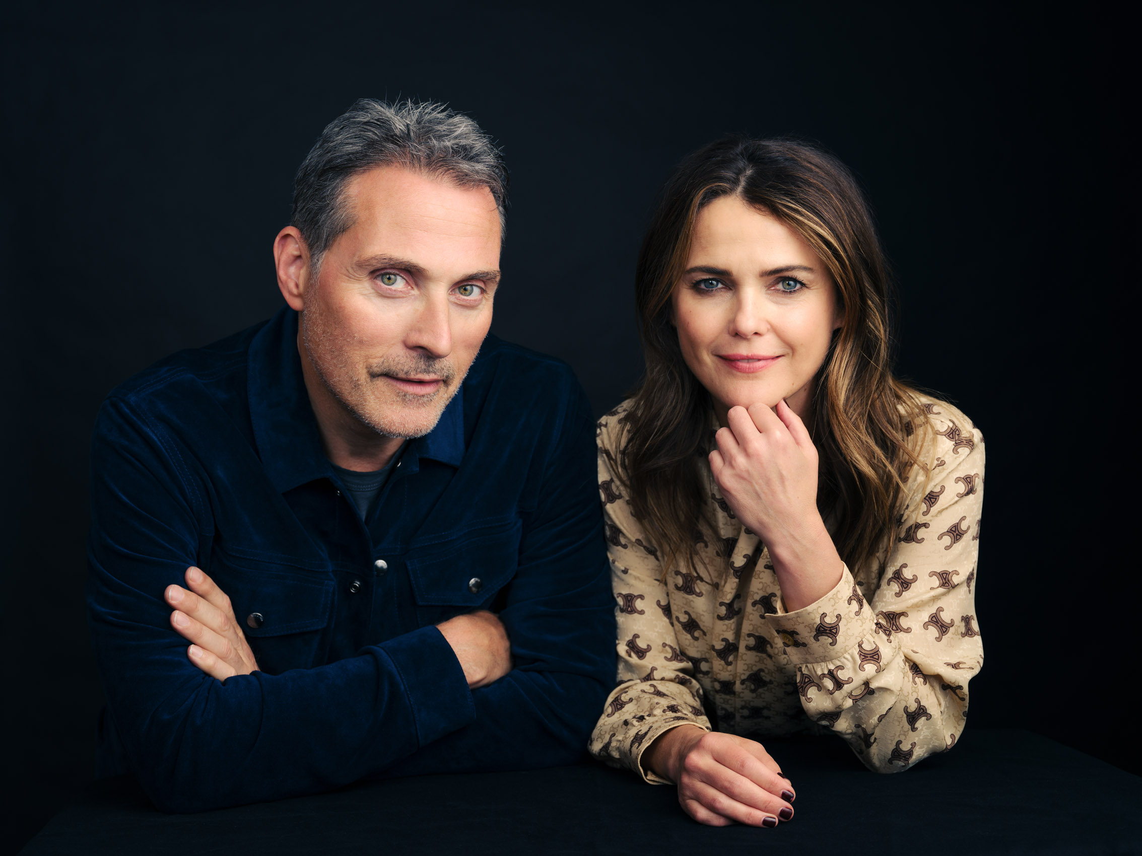 Rufus Sewell and Keri Russell